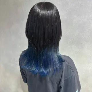 ロング カラー 唐澤 千尋のヘアスタイル