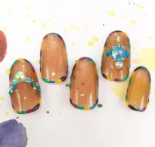 ネイル mano nella manoのネイルデザイン