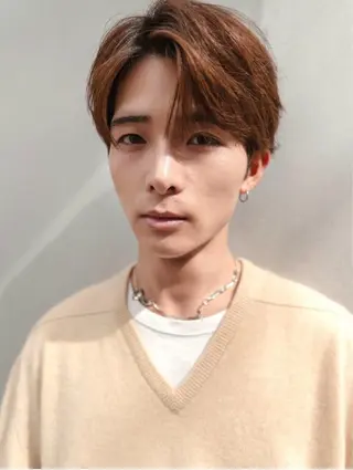 メンズ 𝘕𝘰𝘯/メンズ カット/カットパーマのヘアスタイル