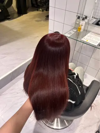 カラー ブリーチなし暖色特化 ❤️kanata❤️のヘアスタイル