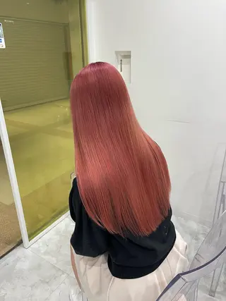 ロング カラー ♥️暖色カラ ー♥️由夏のヘアスタイル