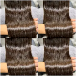 ロング カラー 髪質改善 艶髪矯正 エクステ かいり✂️のヘアスタイル