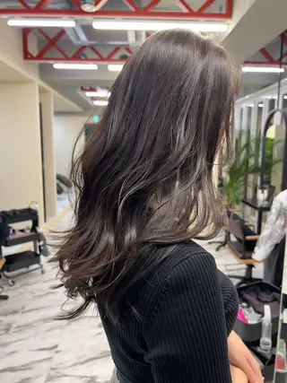 ロング カラー 髪質改善/縮毛矯正 鈴木裕介のヘアスタイル