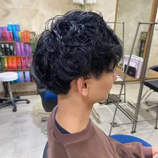 パーマ メンズ 綾/ベージュカラー /パーマ🩰のヘアスタイル