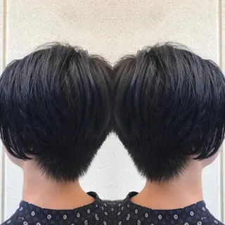 ショート カラー 柴田 祐輔のヘアスタイル