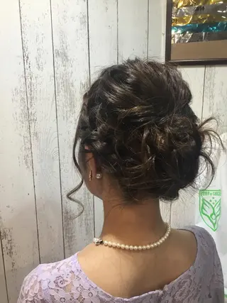 ヘアアレンジ 金崎 新吾のヘアスタイル