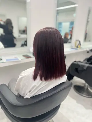 カラー ブリーチなし透明感 💗RYOTAのヘアスタイル