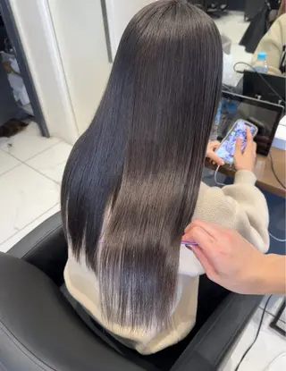 ロング カラー ノンダメージ髪質改善 カラー💎/KURAのヘアスタイル