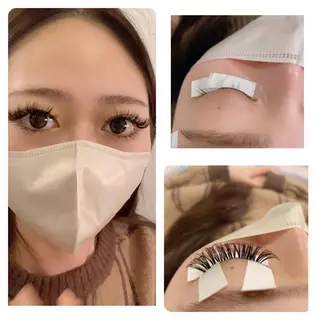 カラー パーマ マツエク・マツパ アイブロウ 神山 ビューティー・アイのマツエク・マツパデザイン