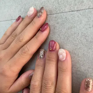 ネイル Yu_me 北堀江 chikaのネイルデザイン