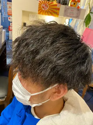 ショート メンズ Tribeaut所属・小山 真弥のヘアスタイル