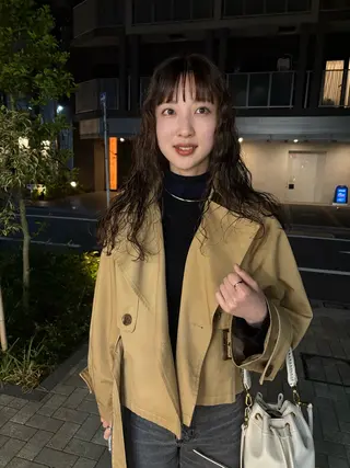 ロング カラー パーマ eri kinjoのヘアスタイル