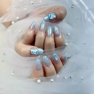 ネイル パーツ全部¥110 サロンミミのネイルデザイン