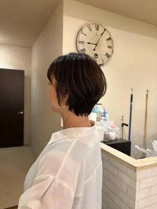 ショート mahae 林のヘアスタイル