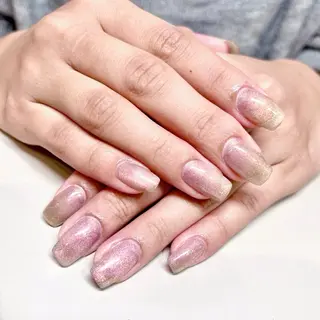 ネイル kazane長さだし フィルイン持ち込みのネイルデザイン