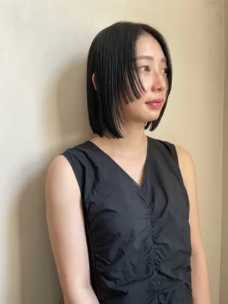 ミディアム 安部佑哉/ハイトーン /レイヤー/ブリーチのヘアスタイル