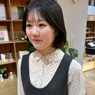 ショート パーマ 大橋 芽衣のヘアスタイル