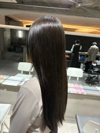 ロング カラー 玉置七海✨ ／透明感／髪質改善のヘアスタイル