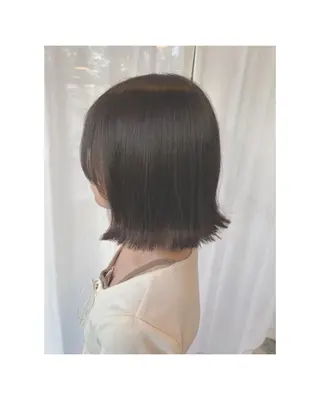 ショート 縮毛矯正/くすみ カラー/yukiのヘアスタイル