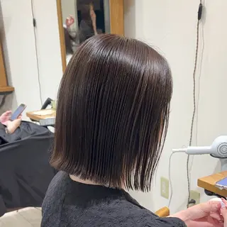 ショート クセ/うねり改善/ 縮毛矯正🫧ゆりのヘアスタイル