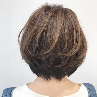 ショート カラー 大橋 輝久のヘアスタイル