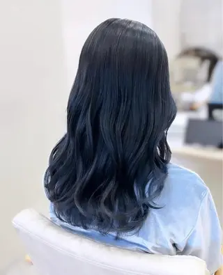 セミロング カラー Zina熊本/艶髪 / 桜子のヘアスタイル