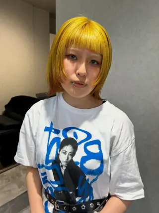 ショート Yui. レイヤー/パーマのヘアスタイル