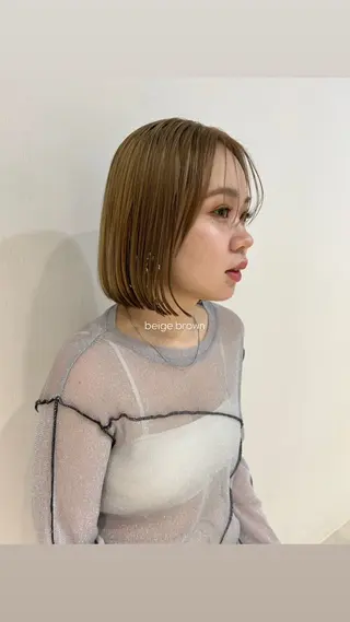 ショート beleef mel meiのヘアスタイル