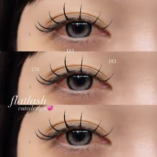 マツエク・マツパ Mell Yuuna ♡パリエク /束感のマツエク・マツパデザイン