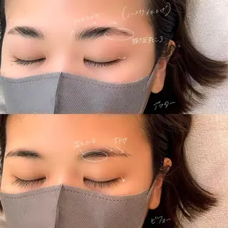マツエク・マツパ アイブロウ GO TODAY SHAiRE SALON Vellmie店所属・吉祥寺kasumi 🌛eye/browのマツエク・マツパデザイン