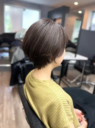 ショート カラー 🗻飯田誠也🗻 カットカラー得意のヘアスタイル