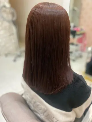 ロング カラー 沼田 孝志のヘアスタイル