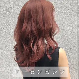 セミロング カラー レイヤーカット／ 髪質改善✨山中優のヘアスタイル