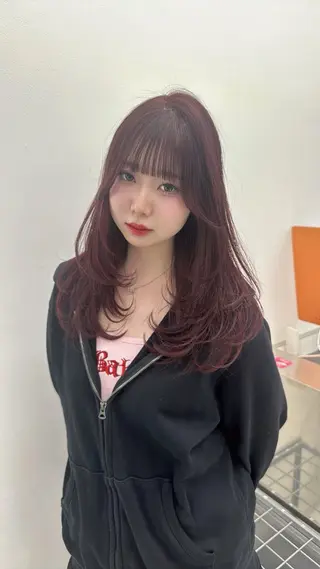 ロング カラー ヘアアレンジ 🤍ベージュ×艶髪 🤍Ryuta🤍のヘアスタイル