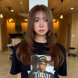 ロング カラー kosuke 表参道のヘアスタイル