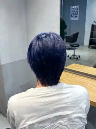 ショート 💎ハイトーン/艶 カラー モエカ💎のヘアスタイル