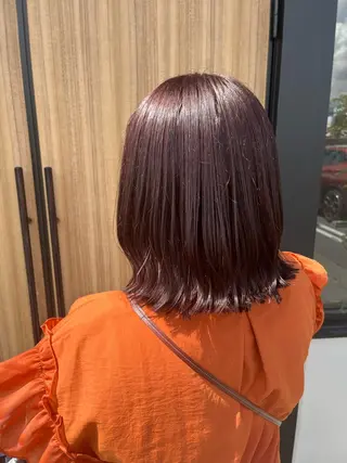 カラー 福島 果音のヘアスタイル