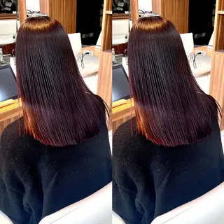 ロング カラー 大和市の白髪ぼかし 職人￤柳川拓哉のヘアスタイル