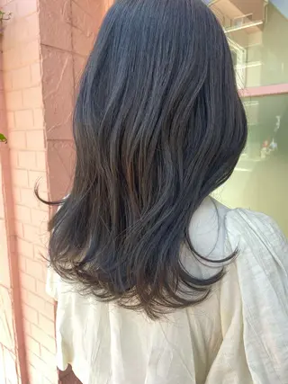 セミロング Ebihara Satomiのヘアスタイル