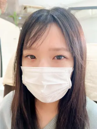 マツエク・マツパ 角戸 りおのヘアスタイル