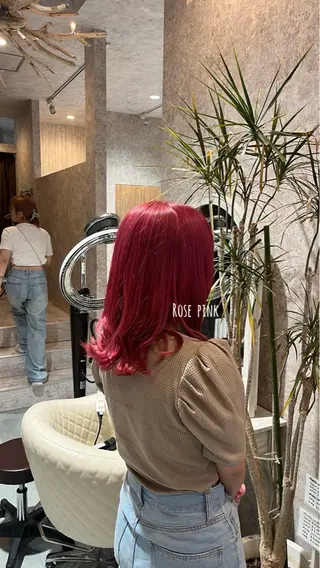 ミディアム カラー 🫟Blanco🫟 Color&Careのヘアスタイル
