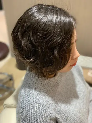 ショート パーマ 中条 高志のヘアスタイル