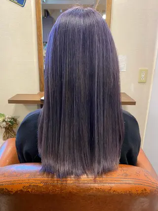 ロング カラー liL  hair サトウリョウタのヘアスタイル