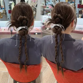 ロング ヘアアレンジ 🎀ガーリー特化🎀 セイラ【モデル募集中のヘアスタイル