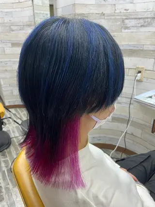 ショート カラー 大坪 拓斗のヘアスタイル