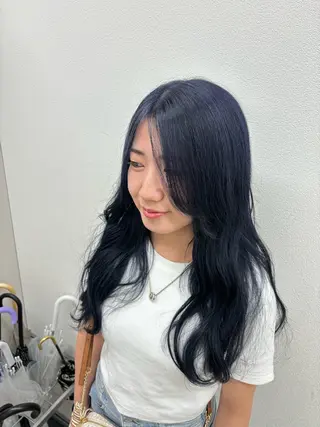 ロング カラー 🫧韓国風透明感 ヘア🫧towaのヘアスタイル