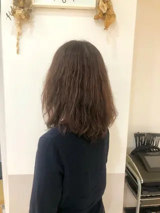 ミディアム カラー 木下英治/ボブ ショート銀座のヘアスタイル