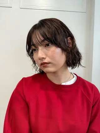 ショート 白髪率別白髪ぼかし /なおき/表参道のヘアスタイル