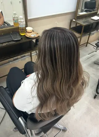 ロング カラー ボブ・パーマ特化 🌟フジタのヘアスタイル