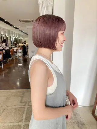 ショート カラー 浅野 敬亮のヘアスタイル